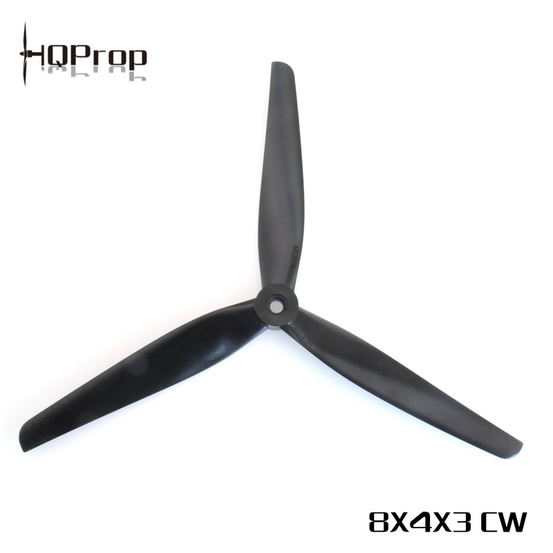 MacroQuad Prop 8X4X3R (CW) Black-Glass Fiber Nylon