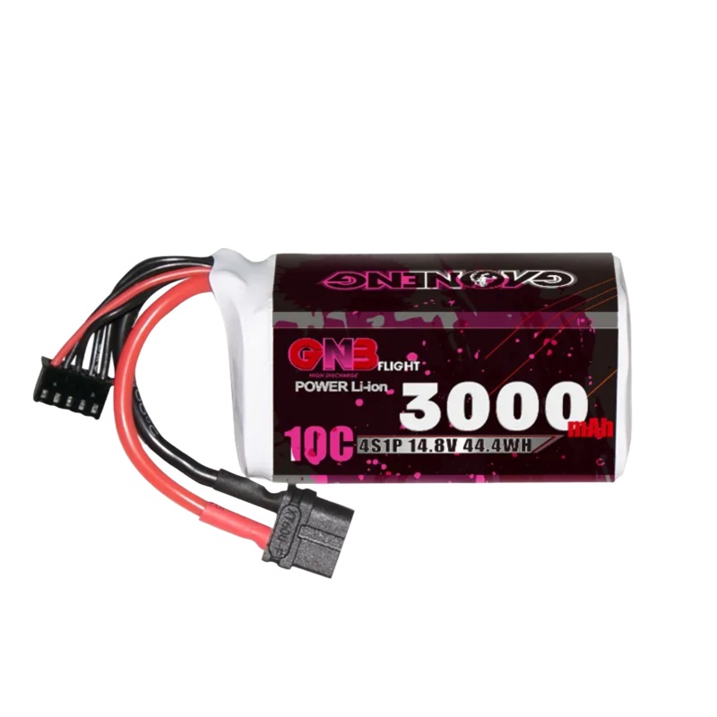 GNB 4S 14.8V 3000mAh 10C XT60 Li-ion Battery made with Sony 18650 VTC6