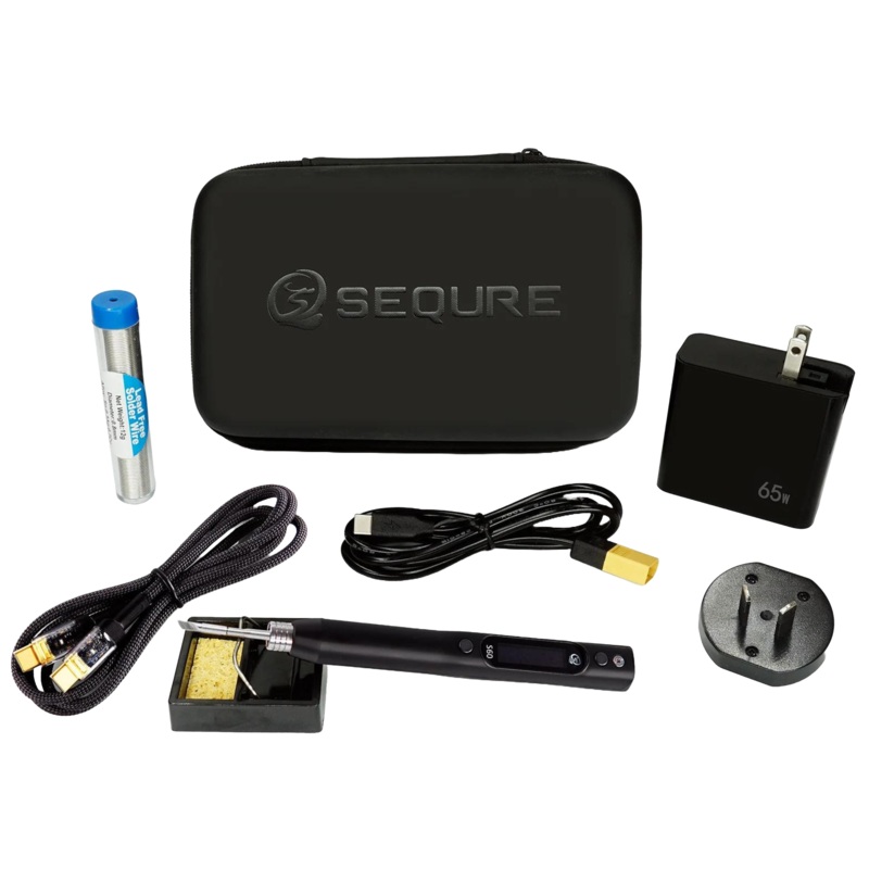 Sequre S60P Soldering Iron Kit W/K+I+IS+BC1 Tips