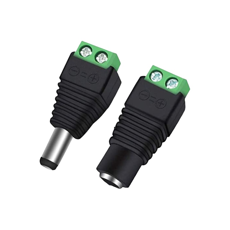 2.1×5.5MM DC Power Jack Plug Adapter Barrel Connector