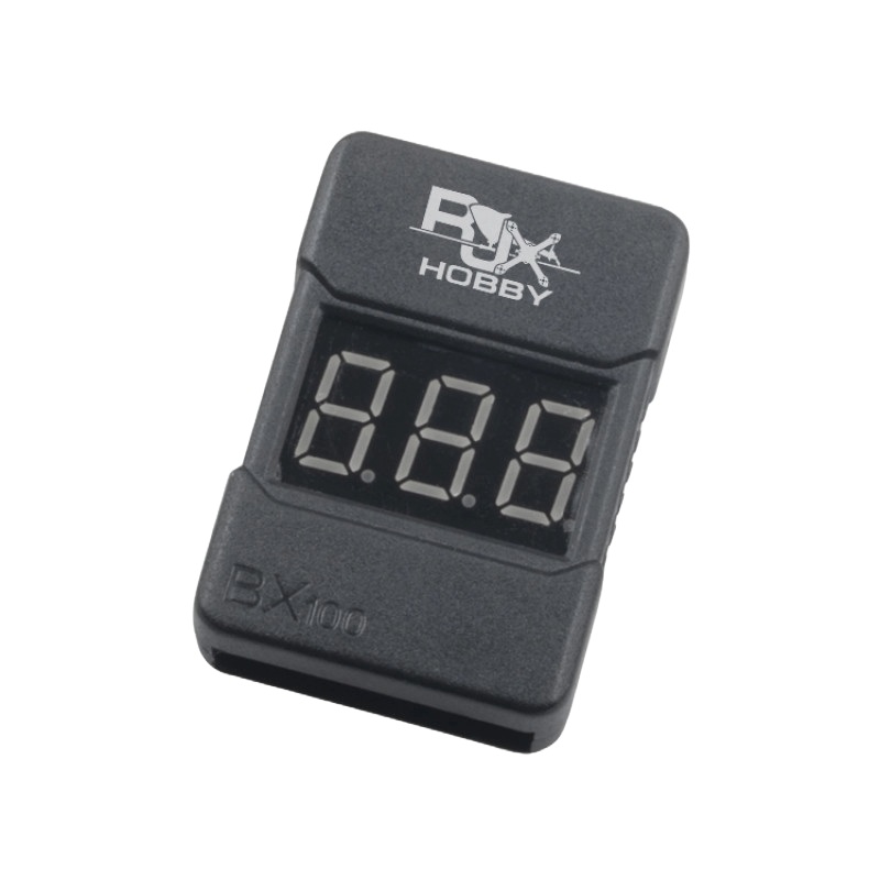 RJXHOBBY Lipo Battery Low Voltage Tester Checker 1S-8S