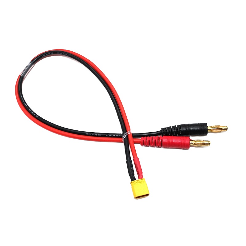 XT30 Male Banana Plug Charging Cable