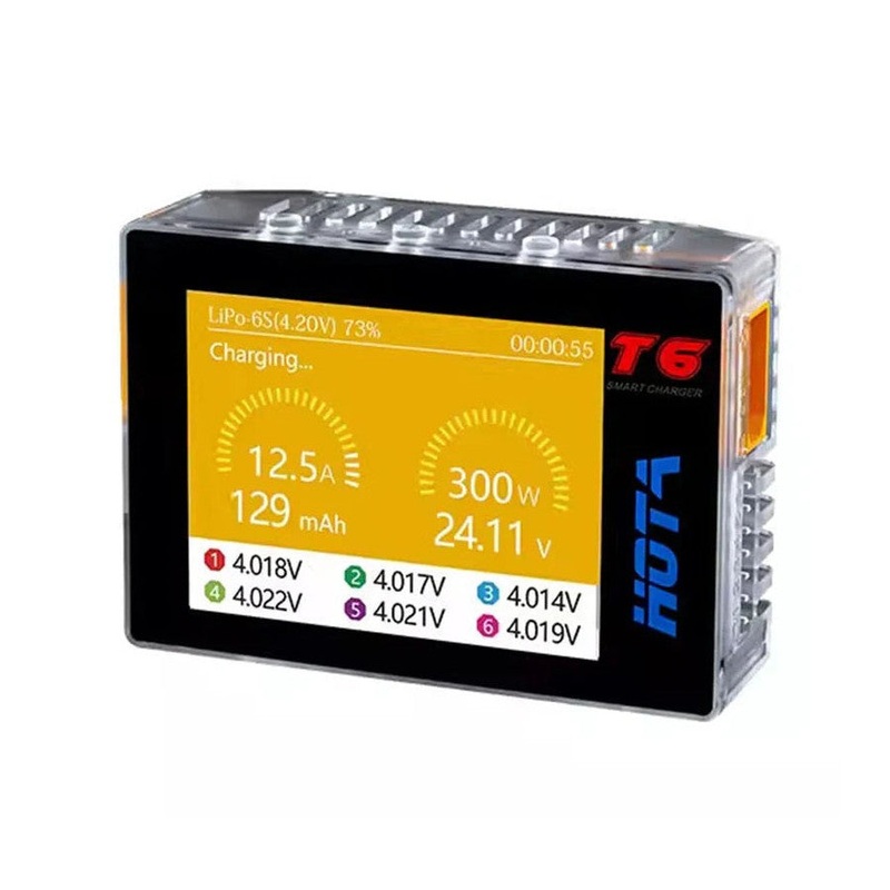 HOTA T6 300W 1-6S LIPO Charger