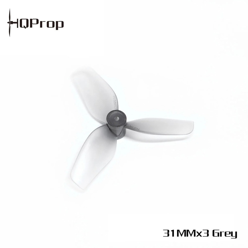 HQProp Ultralight Whoop Prop 31MMX3(1.2X1.1X3) (2CW+2CCW)-PC-0.8MM Shaft