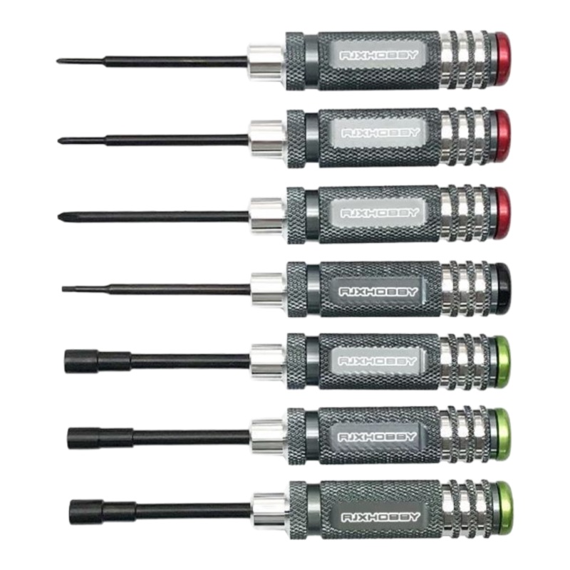 RJXHOBBY Hexagon Screw Driver Kit (7-Pieces)