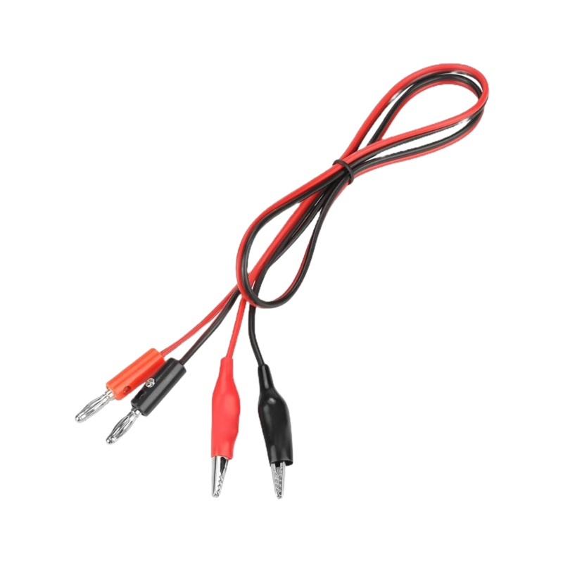 4.0mm Banana Plug To Alligator Clips Cable