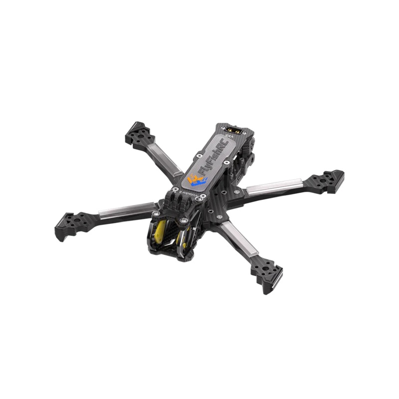 Volador II VX5 O4 FPV Freestyle T700 Frame Kit (Black)