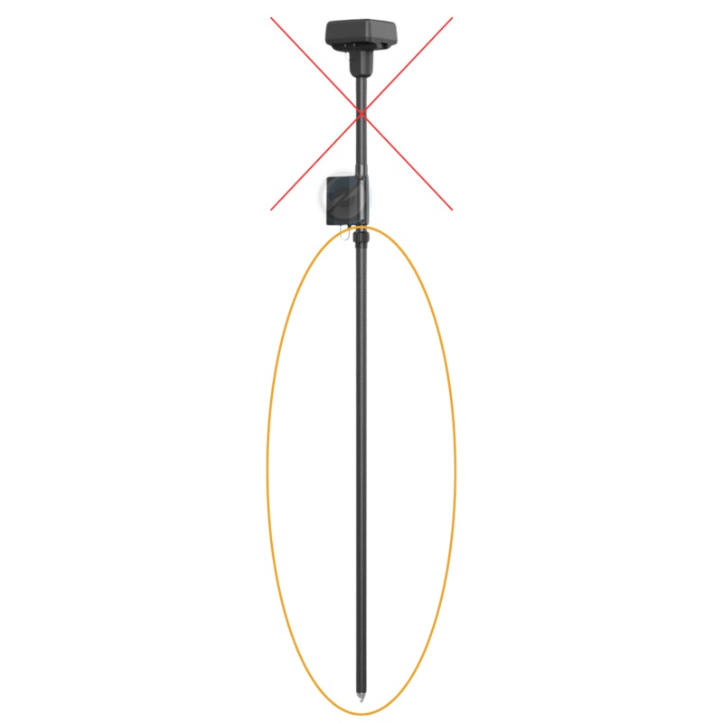 D-RTK 2 Base Station Replacement Pole
