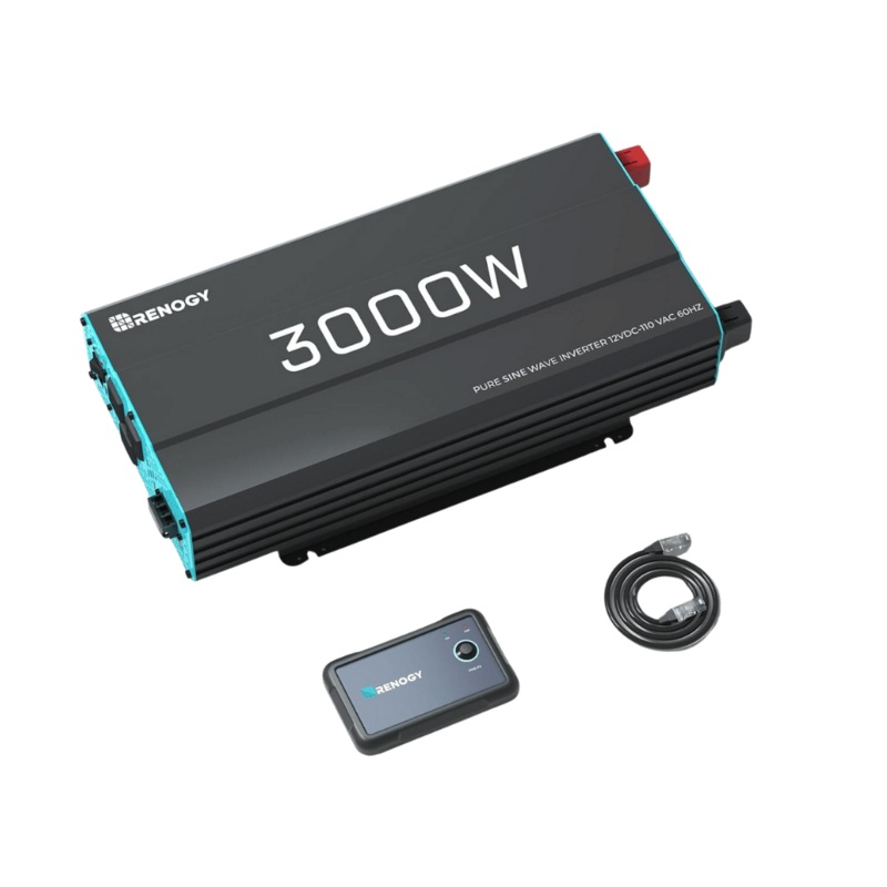 Renogy Pure Sine Wave Inverter 12V DC to 120V AC Converter