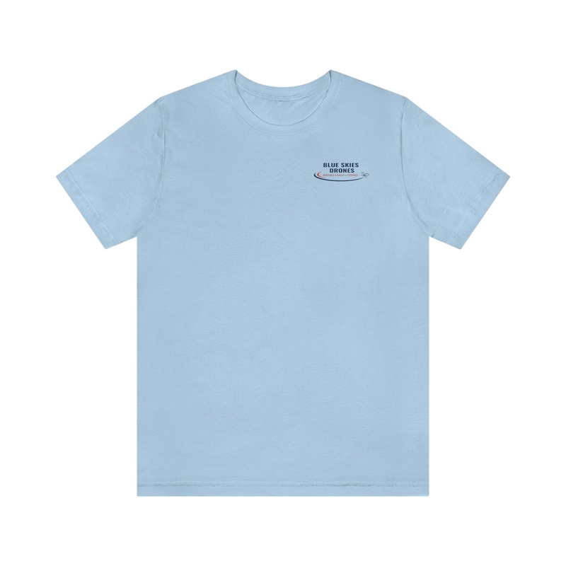 Blue Skies Drones Unisex Jersey Short Sleeve Tee