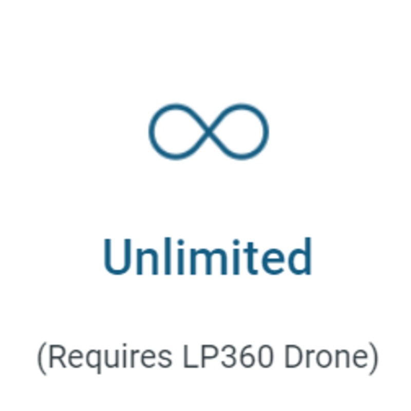 LP360 Drone – Unlimited Size Projects  – 1 Year Subscription