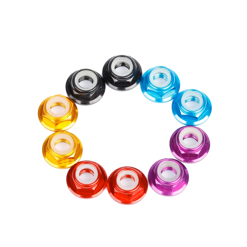 M5 Flanged Nylon Insert Lock Nut