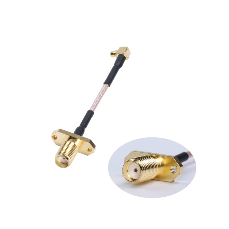 MMCX 90 to SMA Female Adapter Cable