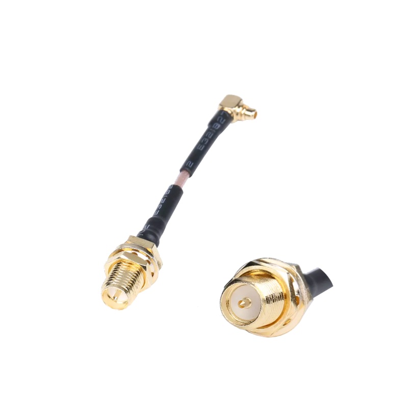 MMCX to RP-SMA F Adapter Cable – 1Pair