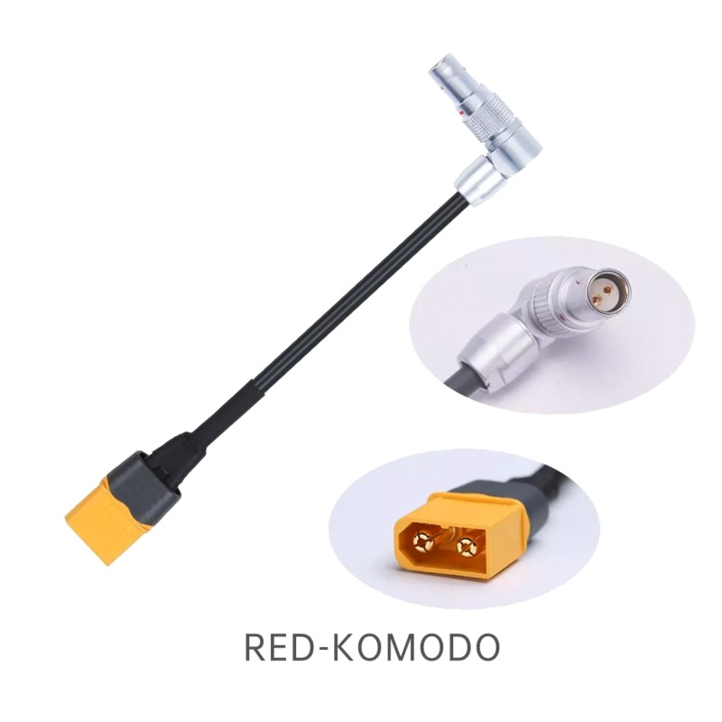 XT60H-Female Power Cable for Komodo