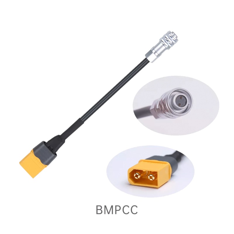 XT60H-Male Power Cable for BMPCC