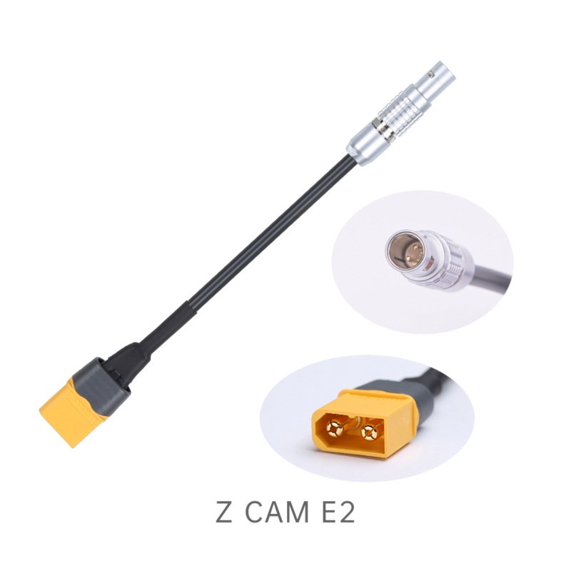 XT60H-Male Power Cable for Z CAM E2